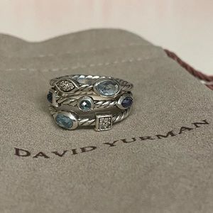 David Yurman Confetti Ring size 6